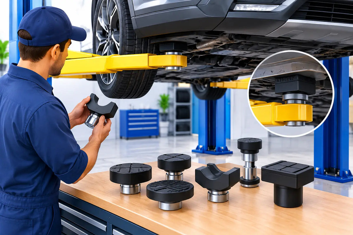 How to Select Lift Adapters for Safe Vehicle Lifting