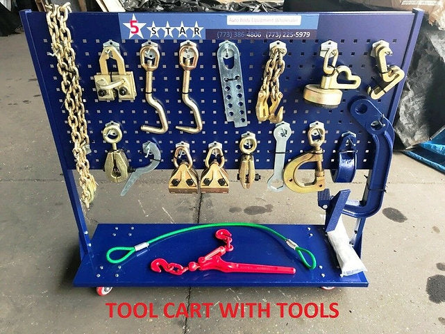 FREE SHIPPING NEW 20 FEET 4 TOWERS AUTO BODY FRAME MACHINE 40 TON HEAVY DUTY 10-Ton Pulling Tower of Auto Body Frame Machine