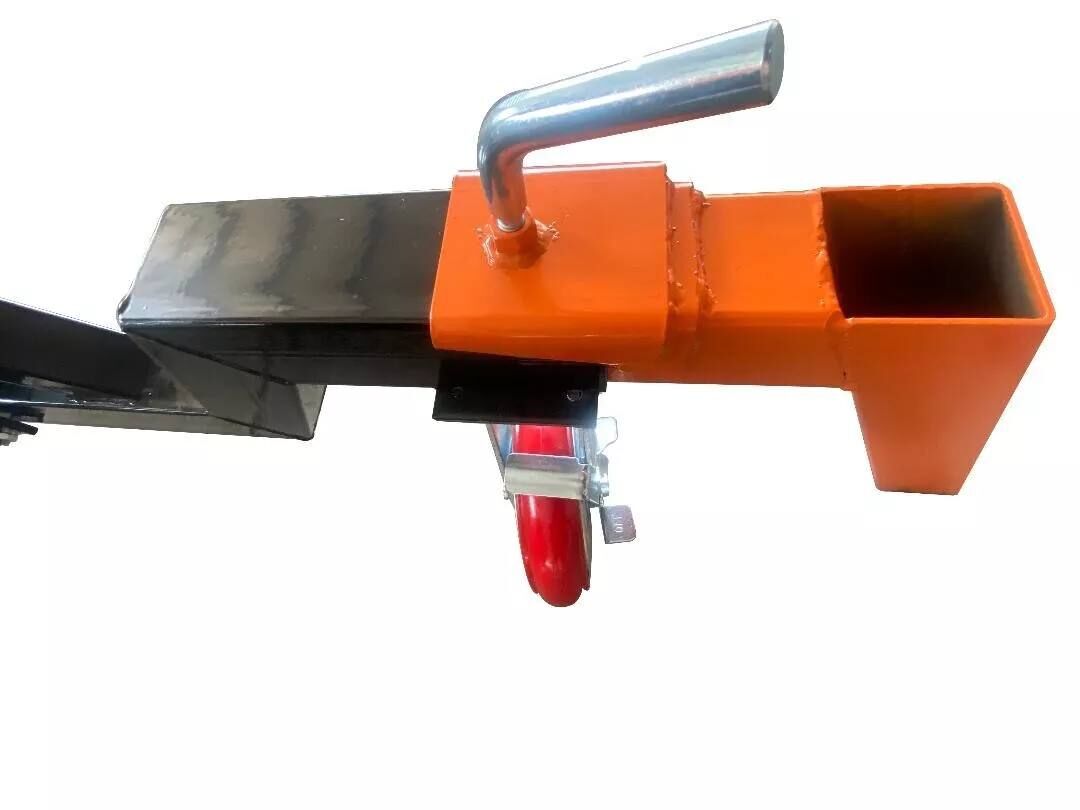 Adjustable height jacks for car rotisserie
