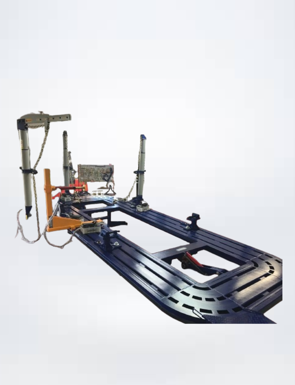 FREE SHIPPING NEW 24 FEET LONG AUTO BODY FRAME MACHINE 30 TON = 3 TOWERS Auto Body Frame Repair |  New 20 feet Frame Machine Tools Free shipping