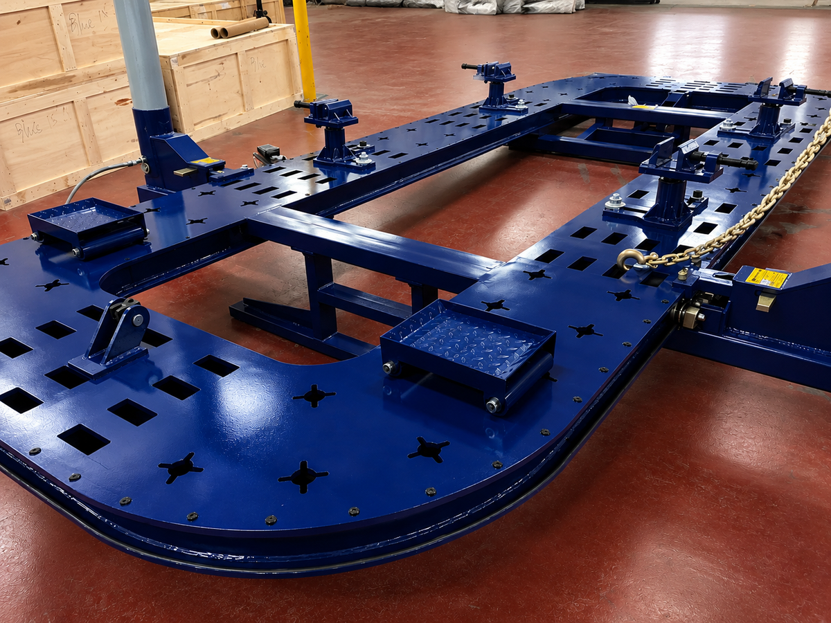 FREE SHIPPING NEW 20 FEET LONG 2 TOWERS HEAVY DUTY AUTO BODY FRAME MACHINE