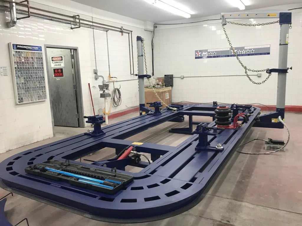 FREE SHIPPING NEW 22 FEET AUTO BODY FRAME MACHINE WITH TOOLS CART COMPLETE PCKG Heavy-Duty Frame Machine with Powder Coat Finish
