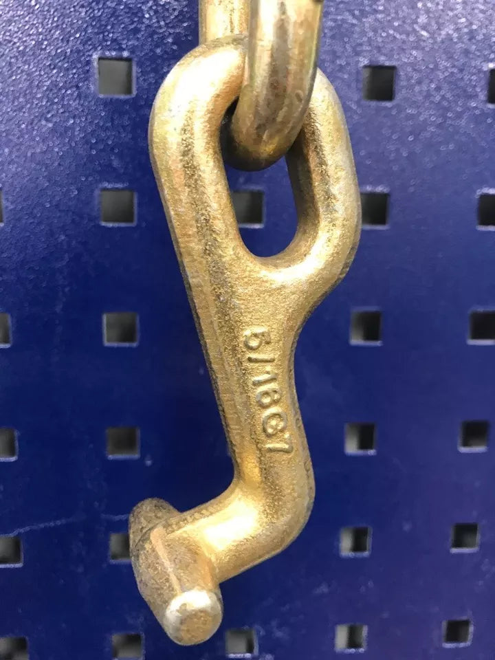 Heavy-duty T Hook Chain with a compact 12-inch design for easy handling