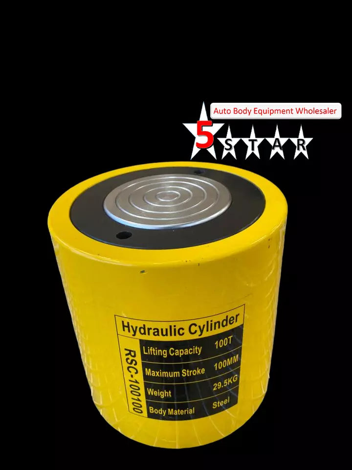 Heavy Duty Hydraulic Jack with detailed labeling