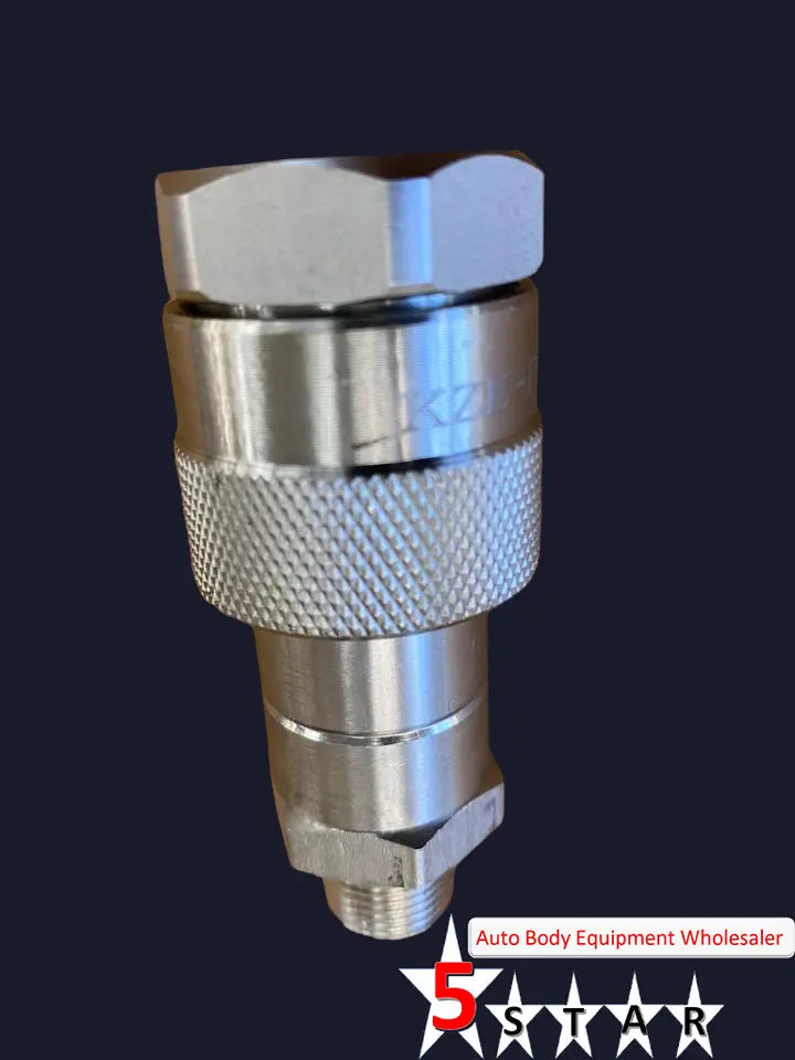 Hydraulic jack with coupler for connection
