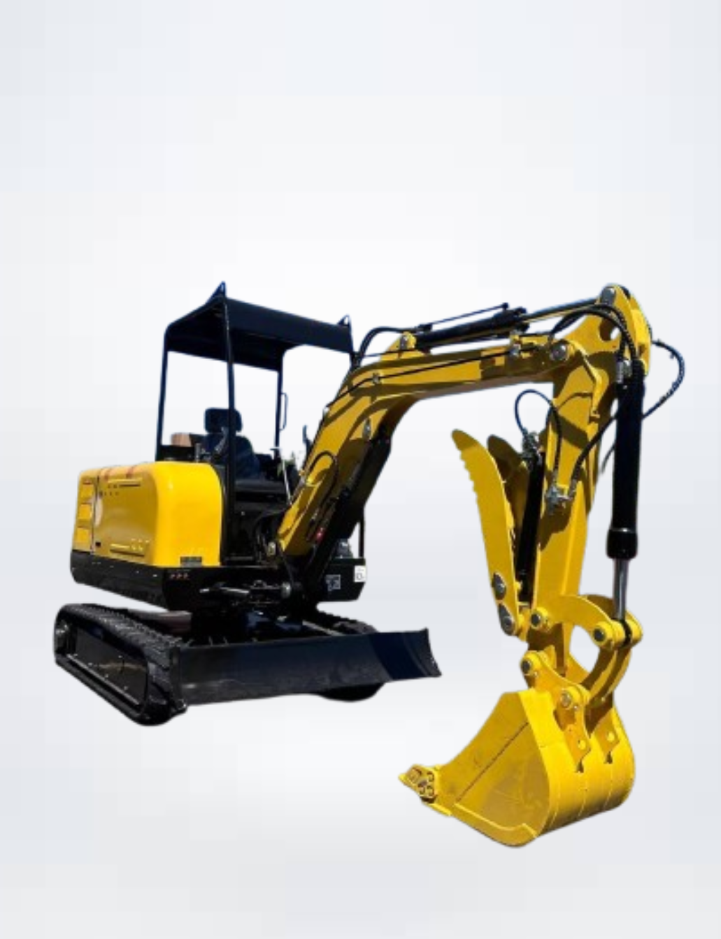 FREE SHIPPNG New Excavator, EPA CERTFD Kubota Engine 3.5 TON Kubota D1703B In Stock 3.5 TON Excavator with Canopy