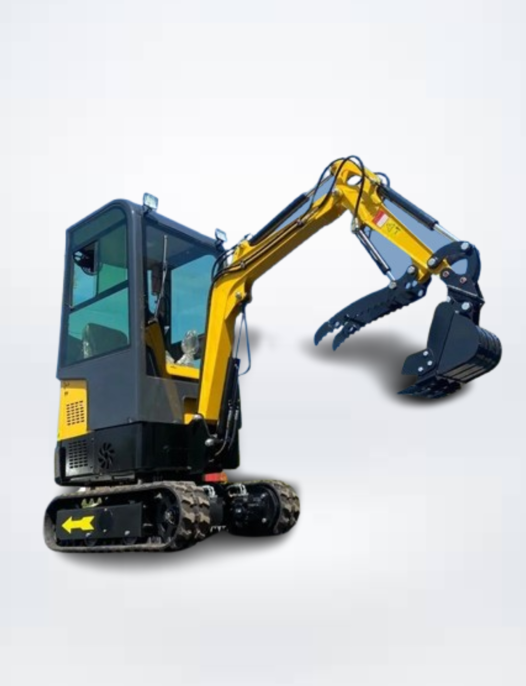 FREE SHIPPING Mini Excavator 1.15 Ton 13.5hp EPA ERTFD Engine BRIGGS & STRATTON Micro Mini Digger