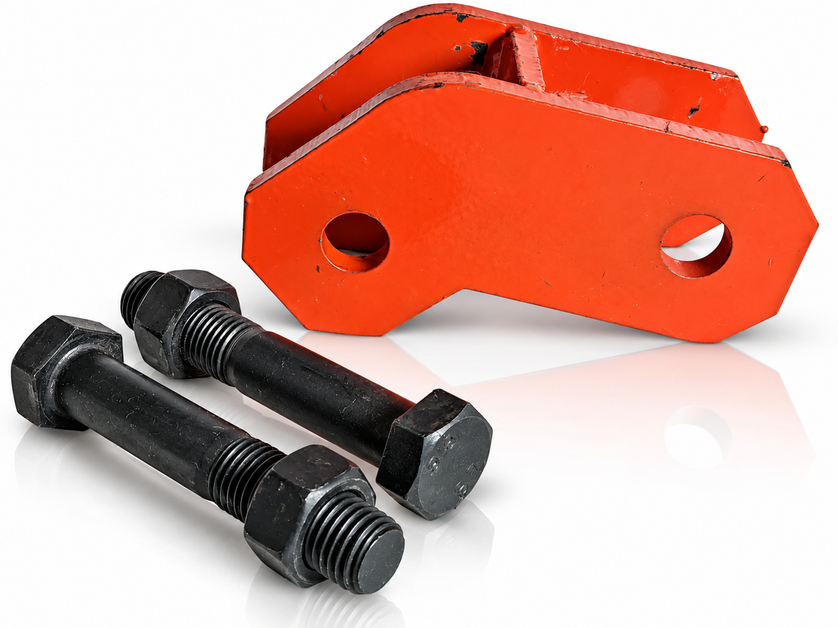 Auto Body Frame Machine Pulling Clamp Attachment Bracket with Bolts & Nuts
