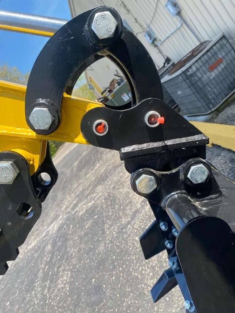 Pilot control panel of the Micro Mini Digger Excavator