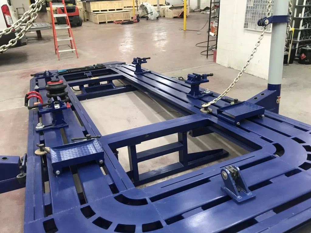 FREE SHIPPING NEW 22 FEET AUTO BODY FRAME MACHINE WITH TOOLS CART COMPLETE PCKG Tool Cart with Accessories for Frame Machine Organization