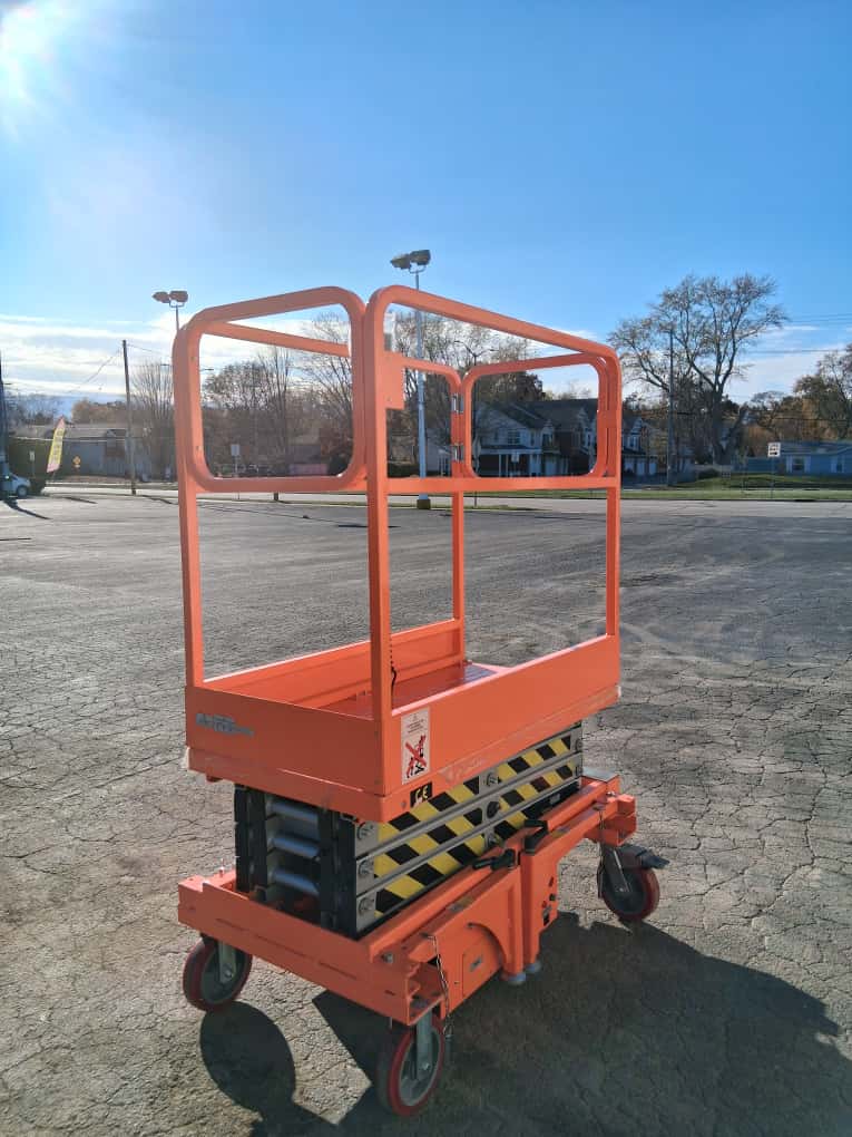 Free Shipping 2020 Open Box 5 STAR 16 FEET MAX LIFT ELECTRIC SCISSOR LIFT MAN LIFT