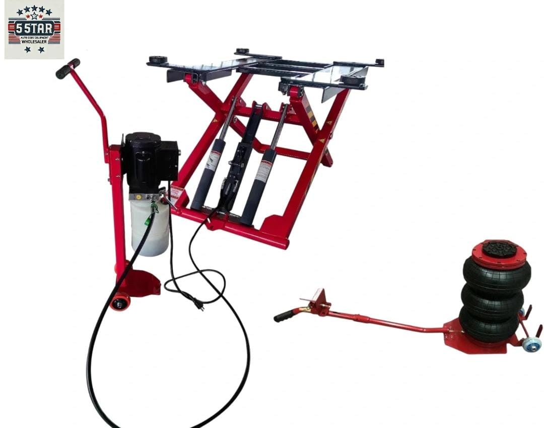6,000 Lbs MID RISE 48" High Vehicle Scissor Lift