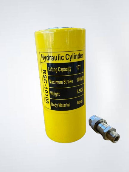 10 Ton Hydraulic Cylinder Jack Single Acting 4 10 Ton Hydraulic Cylinder Jack Single Acting 4" Stroke Solid Hydraulic Ram Jack
