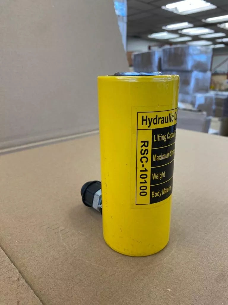 10 Ton Hydraulic Cylinder Jack Single Acting 4 10 Ton Hydraulic Cylinder Jack Single Acting 4" Stroke Solid Hydraulic Ram Jack