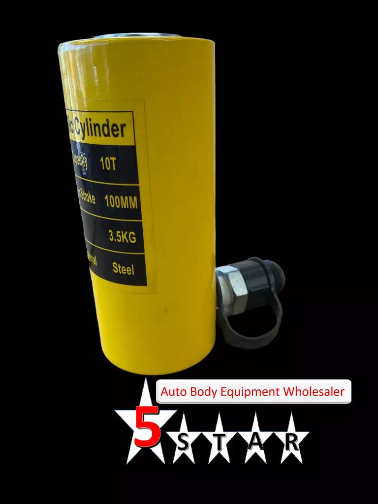 10 Ton Hydraulic Cylinder Jack Single Acting 4 10 Ton Hydraulic Cylinder Jack Single Acting 4" Stroke Solid Hydraulic Ram Jack