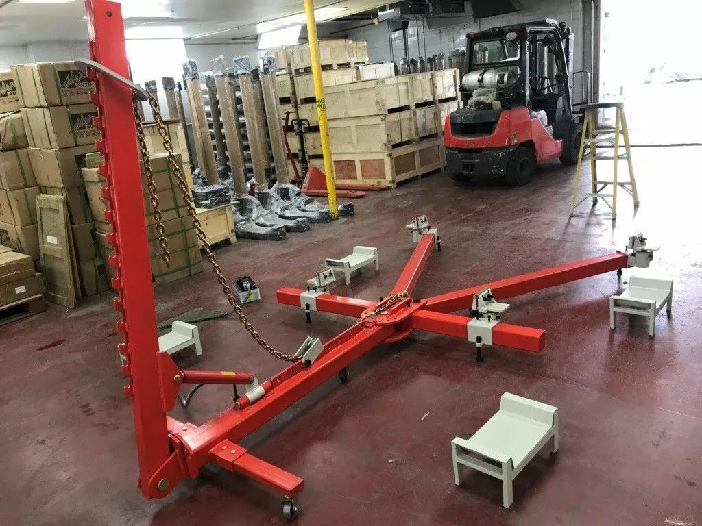 Auto Body Frame Puller Straightener FREE SHIPPING + Clamps + Foot Pedal Pump Auto Body Frame Puller Straightener FREE SHIPPING + Clamps + Foot Pedal Pump
