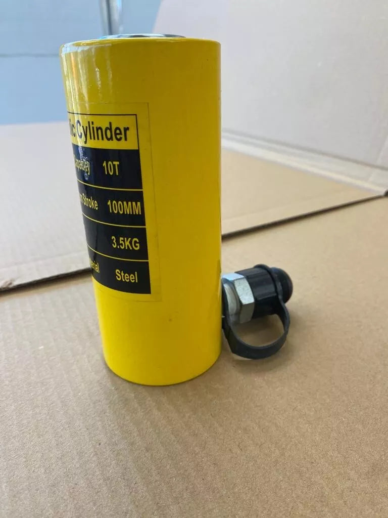 10 Ton Hydraulic Cylinder Jack Single Acting 4 10 Ton Hydraulic Cylinder Jack Single Acting 4" Stroke Solid Hydraulic Ram Jack