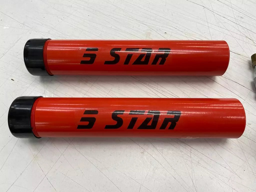 2 X 10 TON 6 INCH STROKE HYDRAULIC RAM AUTO BODY FRAME MACHINE & PULLING POSTS