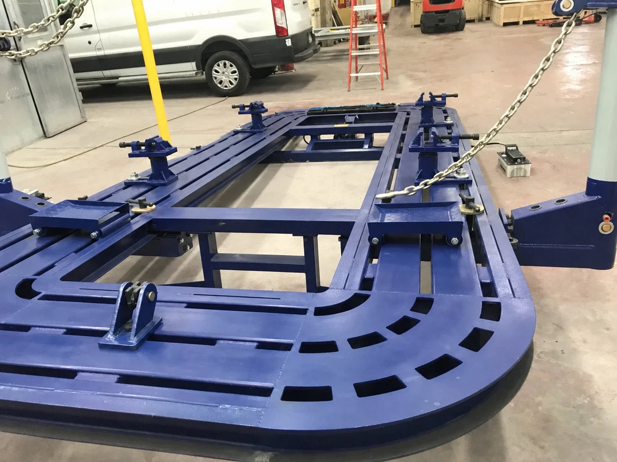 FREE SHIPPING NEW 22 FEET AUTO BODY FRAME MACHINE WITH TOOLS CART COMPLETE PCKG