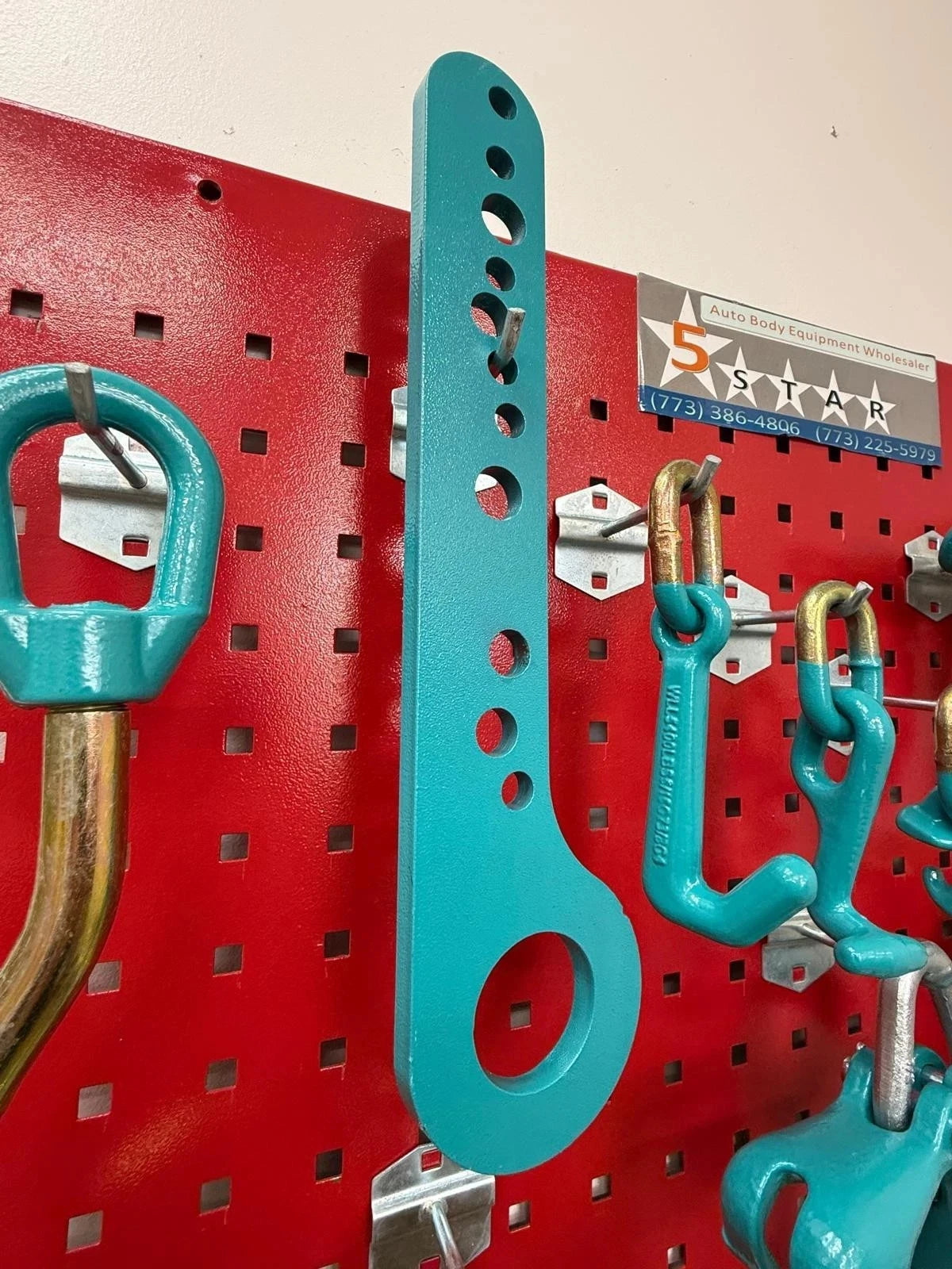 Set# 95 -11 pieces AUTO BODY FRAME MACHINE PULLING TOOLS & CLAMPS VALUE SET Set# 95 -11 pieces AUTO BODY FRAME MACHINE PULLING TOOLS & CLAMPS VALUE SET