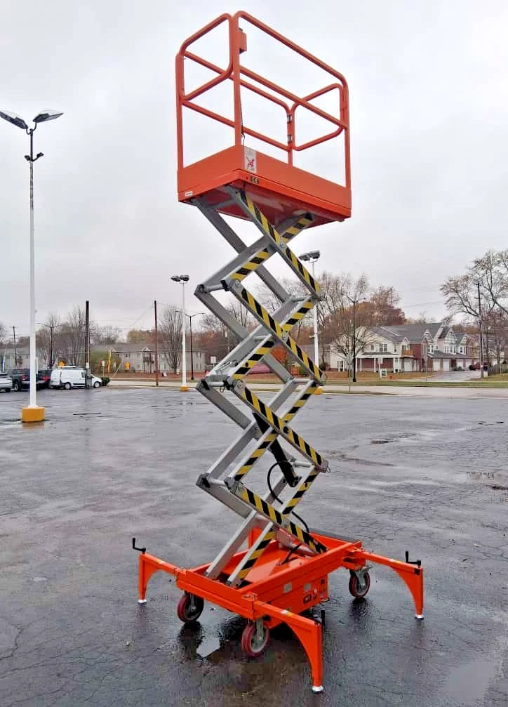 FREE SHIPPIMG S2020 Open Box 5 STAR 16ft MAX LIFT ELECTRIC SCISSOR LIFT MAN LIFT