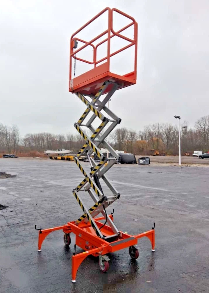 FREE SHIPPIMG S2020 Open Box 5 STAR 16ft MAX LIFT ELECTRIC SCISSOR LIFT MAN LIFT