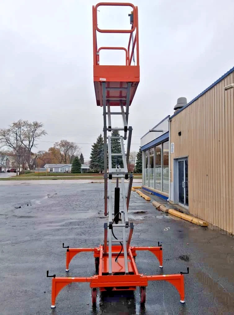 FREE SHIPPIMG S2020 Open Box 5 STAR 16ft MAX LIFT ELECTRIC SCISSOR LIFT MAN LIFT
