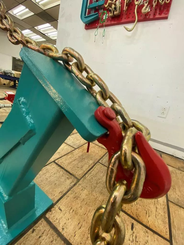 Portable Auto Body Pulling Post Frame Straightener FREE CLAMPS & 3 TON AIR JACK / free local pickup