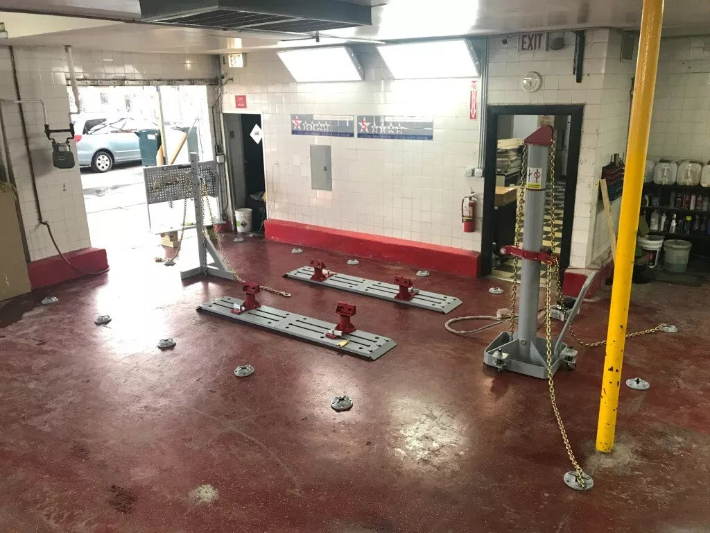 Auto Body Repair Tools | Local Pickup Frame Machine with Clamps & Chains Auto Body Repair Tools | Local Pickup Frame Machine with Clamps & Chains