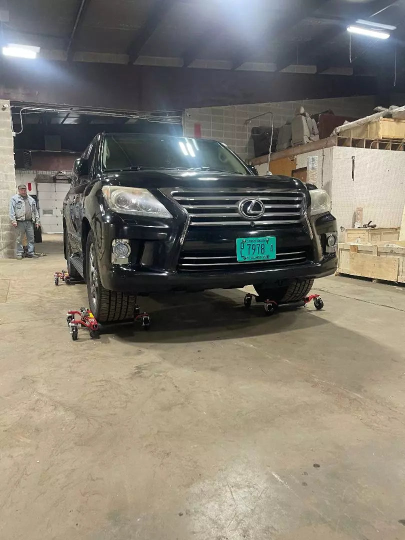 Vehicle Positioning Dolly 4 Wheel Jack Car Hydraulic Lift Tire lbs 6000 Heavy Vehicle Positioning Dolly 4 Wheel Jack Car Hydraulic Lift Tire lbs 6000 Heavy