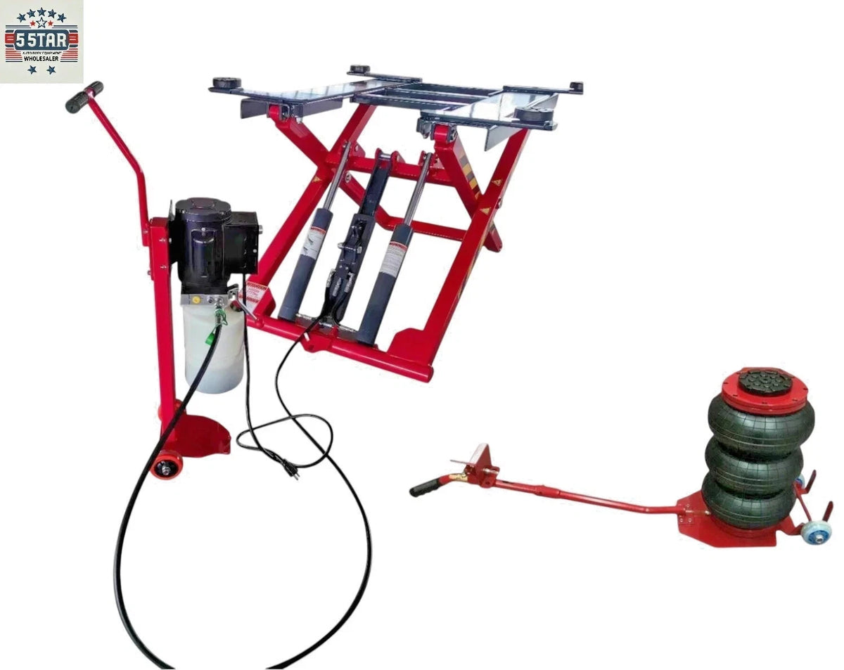 6,000 Lbs MID RISE 48" High Vehicle Scissor Lift / Free local pickup.