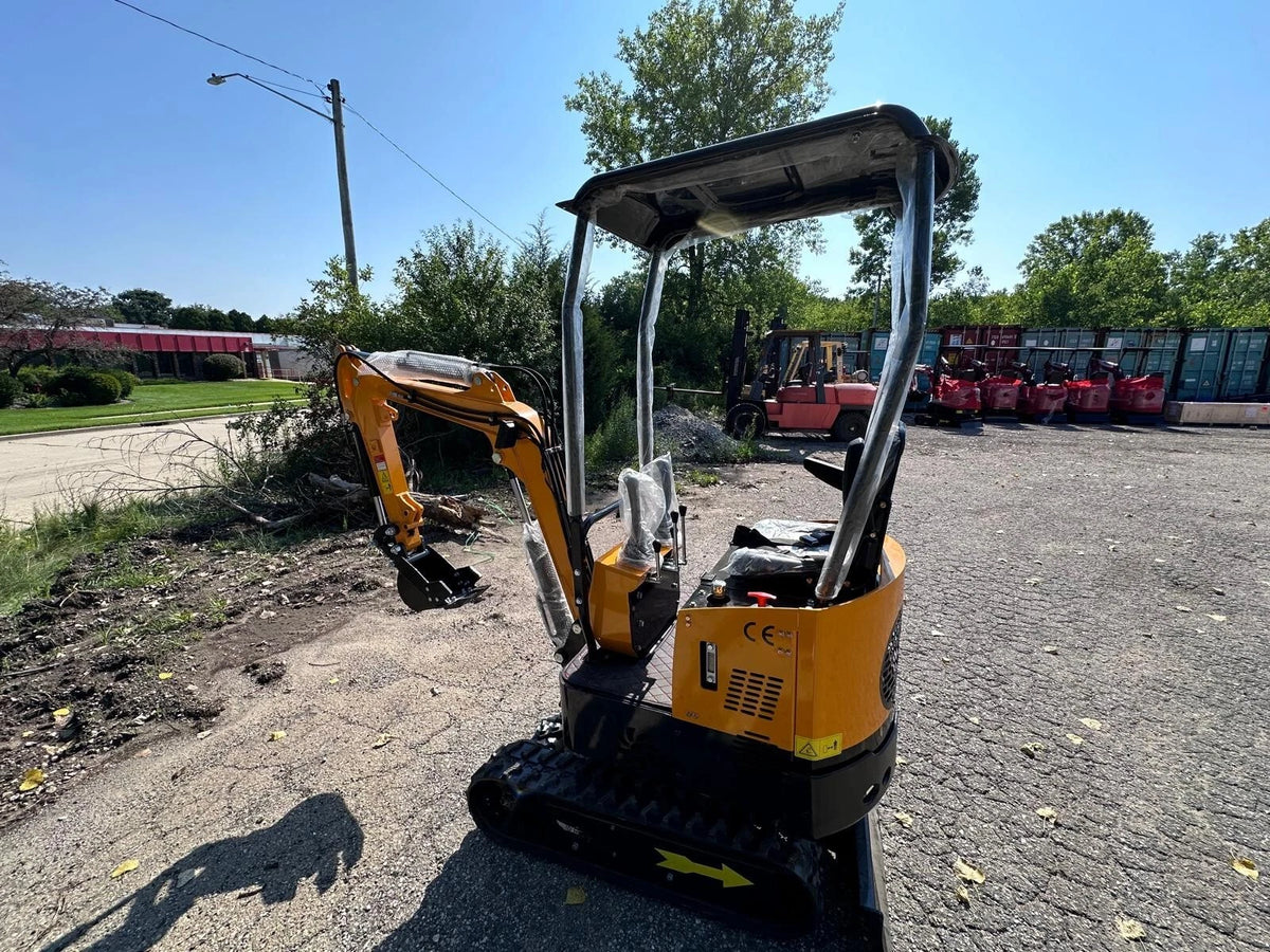 New Mini Excavator, 1 Ton EPA Certified USA Gas Briggs & Stratton Engine