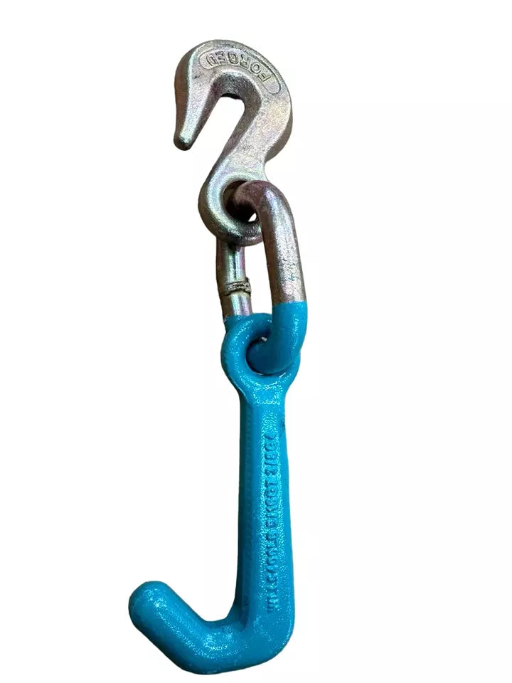 NEW 6pc Auto Body Frame Machine Pulling Puller Chain & Clamps Set w/ Hooks NEW 6pc Auto Body Frame Machine Pulling Puller Chain & Clamps Set w/ Hooks