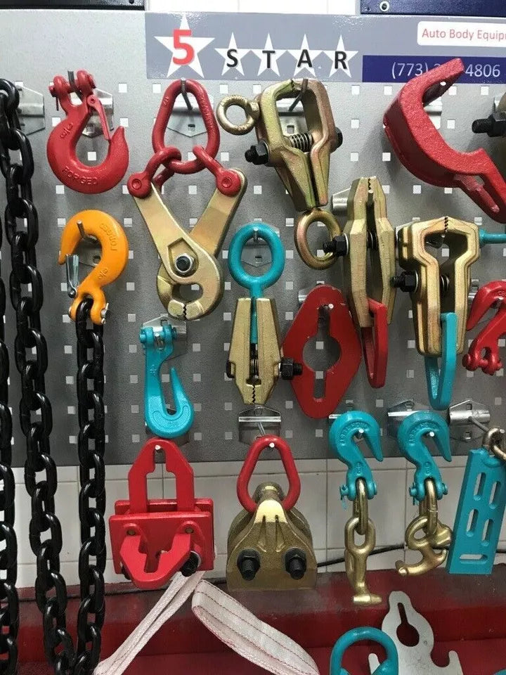 SET#1 39 PIECE HEAVY DUTY AUTOBODY FRAMEMACHINE PULLING TOOLS & CLAMPS MEGA PACK SET#1 39 PIECE HEAVY DUTY AUTOBODY FRAMEMACHINE PULLING TOOLS & CLAMPS MEGA PACK
