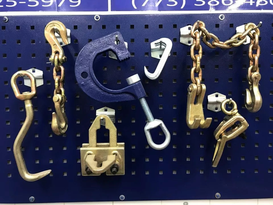 SET#74 Mo Clamp Style 7 PIECE AUTO BODY FRAME MACHINE CLAMPS CHAIN HOOK CLAW SET#74 Mo Clamp Style 7 PIECE AUTO BODY FRAME MACHINE CLAMPS CHAIN HOOK CLAW