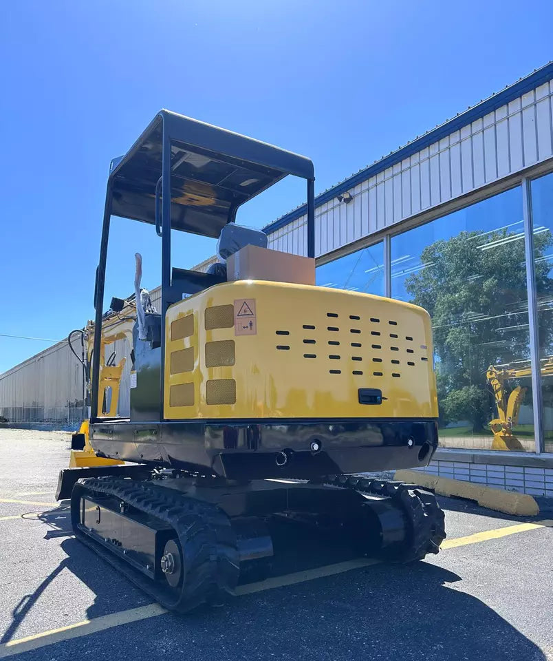 FREE SHIPPNG 2025 New Excavator, EPA CERTFD Kubota Engine 3.5 TON Kubota D1703B