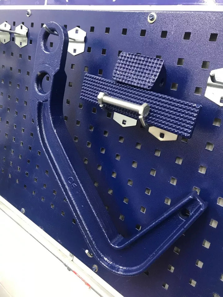 SET#101 Mo Clamp Style JUMBO DEEP HOOK 2 PADS+11 FEET CHAIN FOR AUTO BODY FRAME MACHINE