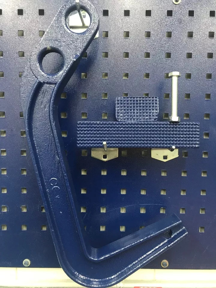 Set#109 Mo-Clamp Style 6410, 4151 FRAME MACHINE JUMBO DEEP HOOK 2 PADS + CLAW HOOK CHAIN