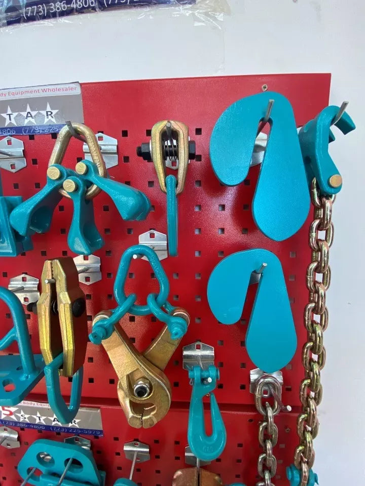 SET#75 -33 PIECE HEAVY DUTY AUTO BODY FRAME MACHINE PULLING TOOLS & CLAMPS SET#75 -33 PIECE HEAVY DUTY AUTO BODY FRAME MACHINE PULLING TOOLS & CLAMPS