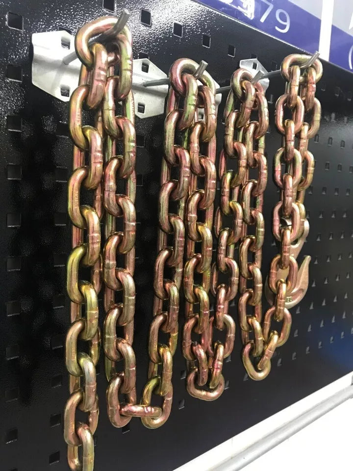 SET#69 Frame Machine Chain with Grab Hook 26400 Capacity 8 FT FEET Long Chain SET#69 Frame Machine Chain with Grab Hook 26400 Capacity 8 FT FEET Long Chain