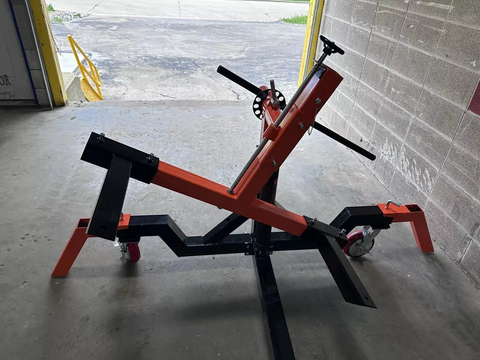 Car Body Rotisserie | 4500 lb Hydraulic Rotisserie + 3 Ton Jack | Local Pickup Car Body Rotisserie | 4500 lb Hydraulic Rotisserie + 3 Ton Jack | Local Pickup