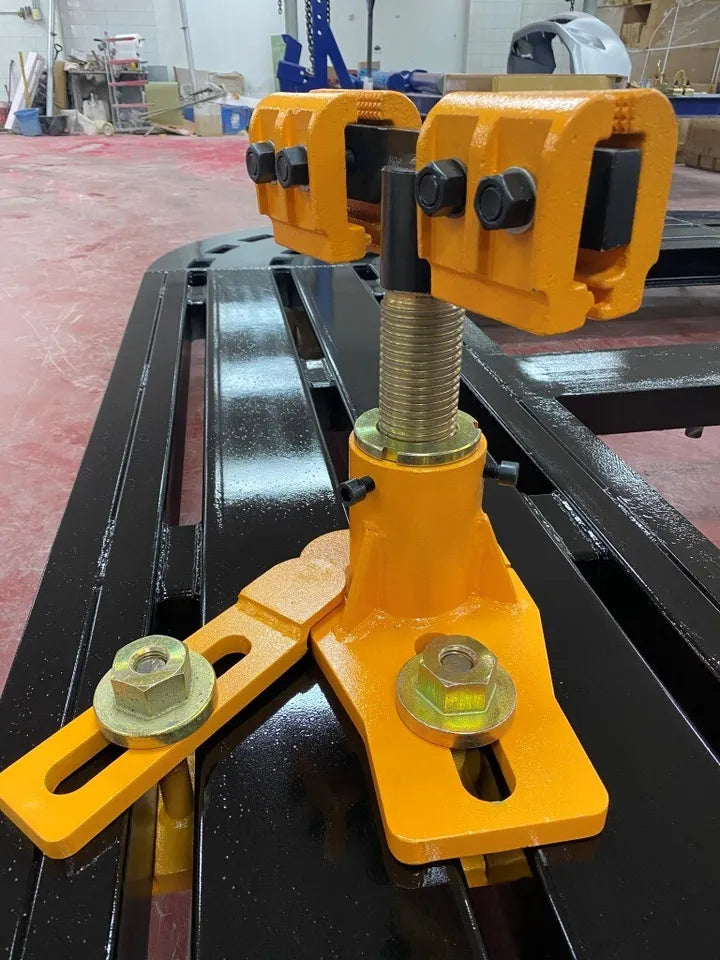 Universal Heavy Duty Auto Body Frame Machine Tie Down Clamp a Set of 4 / Free Local Pickup