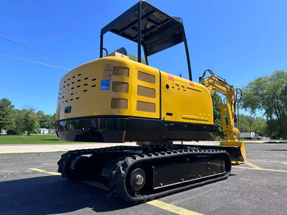 FREE SHIPPNG 2025 New Excavator, EPA CERTFD Kubota Engine 3.5 TON Kubota D1703B