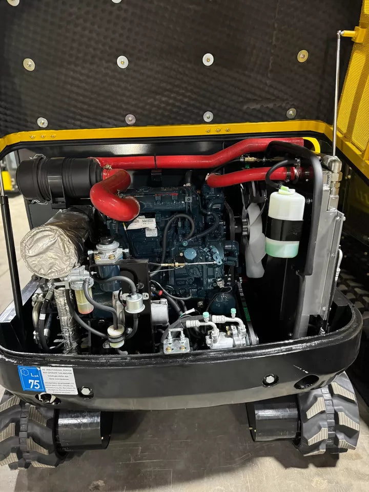 FREE SHIPPNG 2025 New Excavator, EPA CERTFD Kubota Engine 3.5 TON Kubota D1703B
