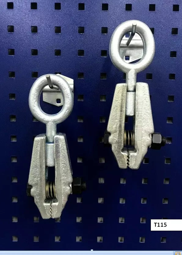 3 X Jr. Clamp Mo Clamp Style 5 Ton Auto Body Frame Machine Repair Pulling Clamp