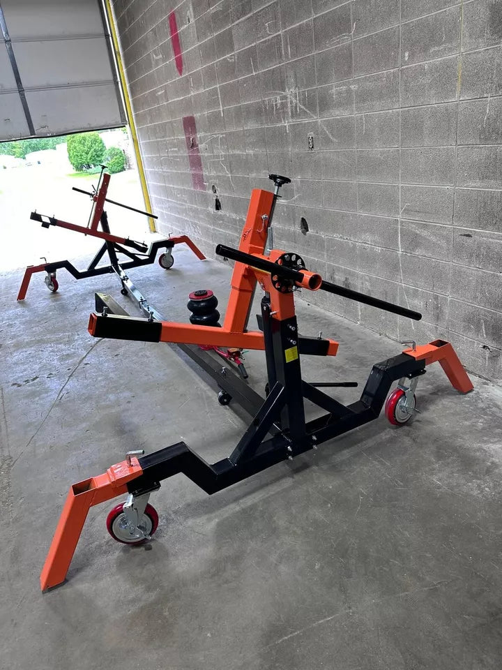 Car Body Rotisserie | 4500 lb Hydraulic Rotisserie + 3 Ton Jack | Local Pickup Car Body Rotisserie | 4500 lb Hydraulic Rotisserie + 3 Ton Jack | Local Pickup