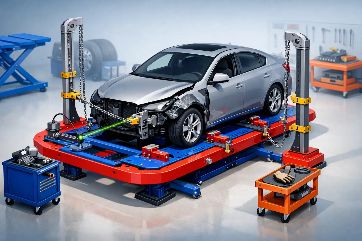 Choosing a Frame Rack for Collision Repair