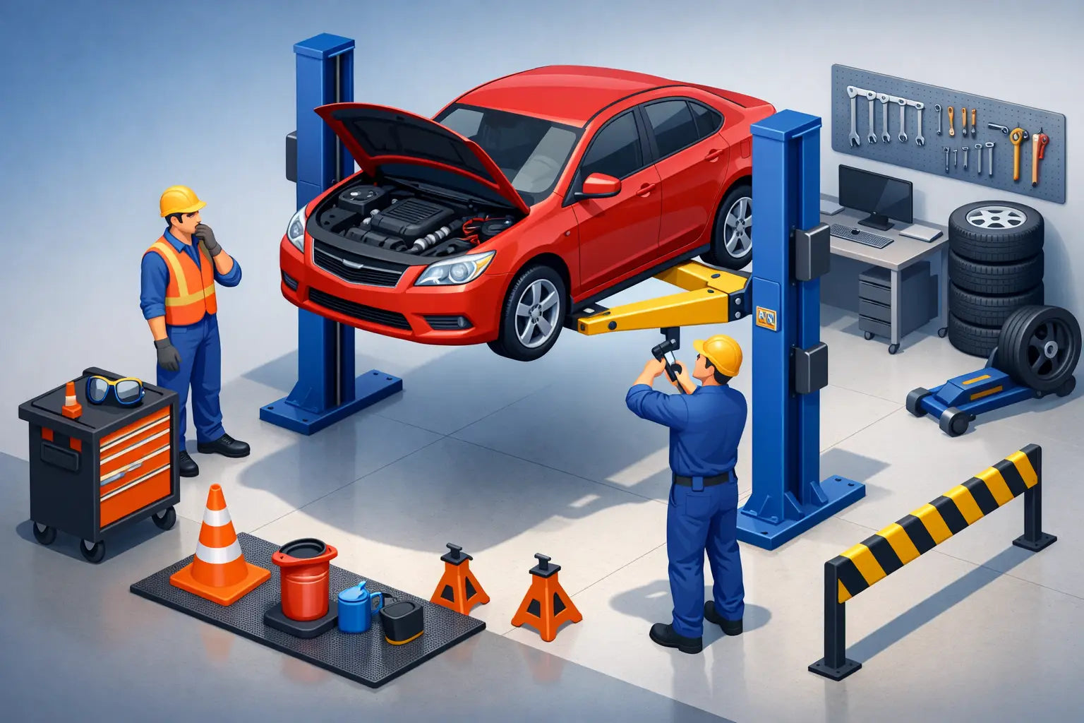 Automotive Lift Safety Rules That Prevent Downtime