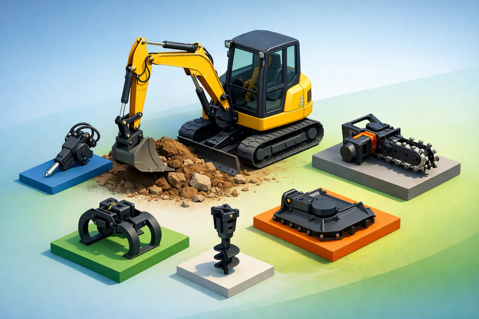 Mini Excavator Attachments That Earn Their Keep