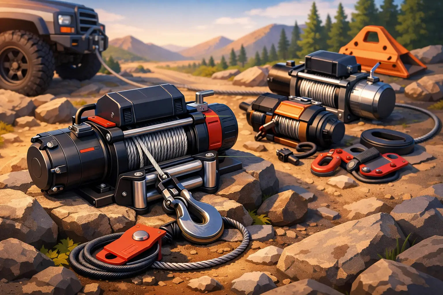 10 Best Heavy Duty Winches for Serious Pulling